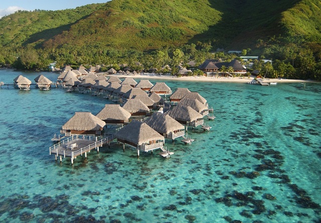 Overwater Villas Bungalows South Pacific